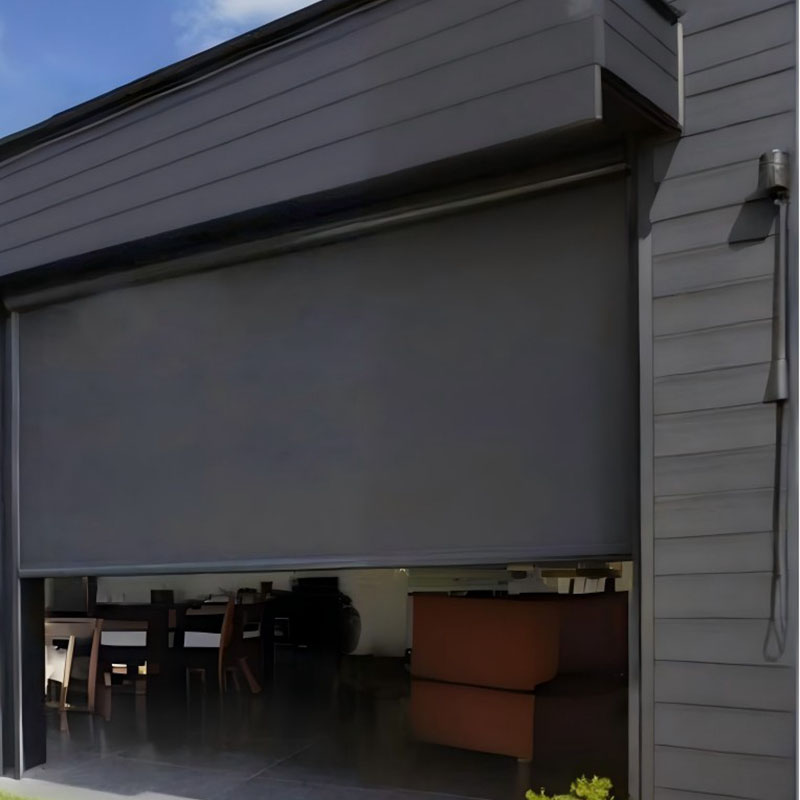 Roll-up Windproof Drapery